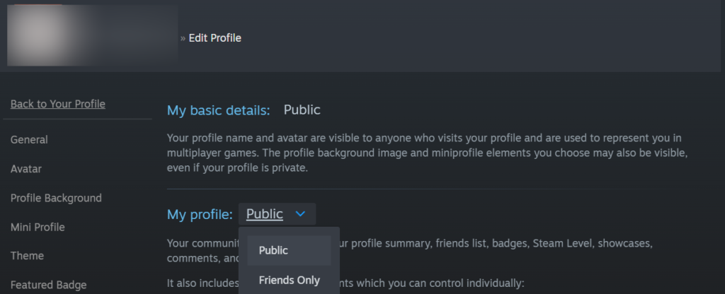 set Inventory to Public